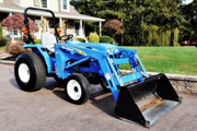 2009 New Holland T1510 with 110TL loader,  just 117 hrs