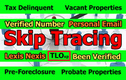 I will do bulk skip tracing for any industry,  including real estate